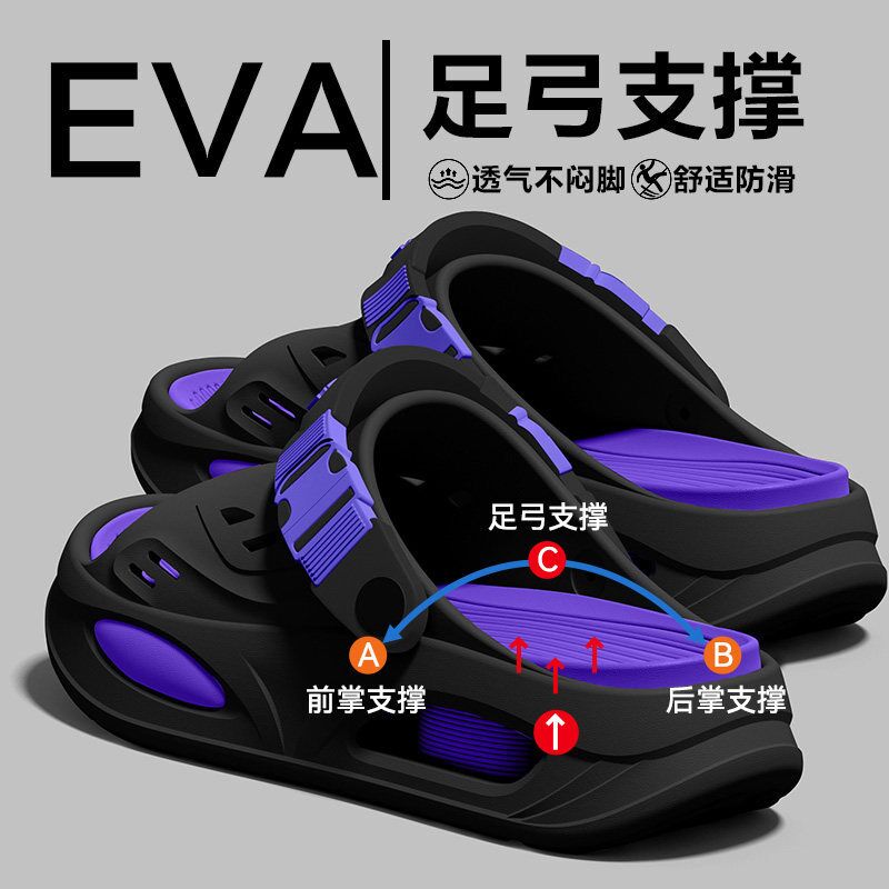 Insole Arch Support - Ciabatte con supporto plantare da uomo,