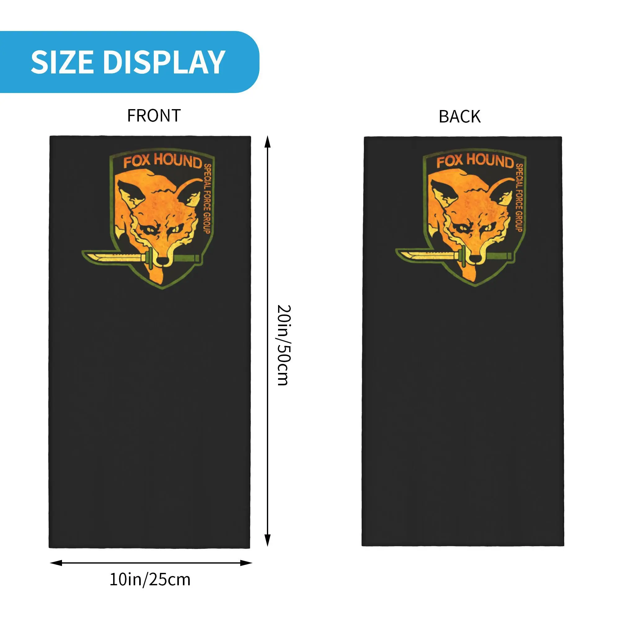 METAL GEAR SOLID Fox Hound Rus - Running Gear Logos recensione e prezzo