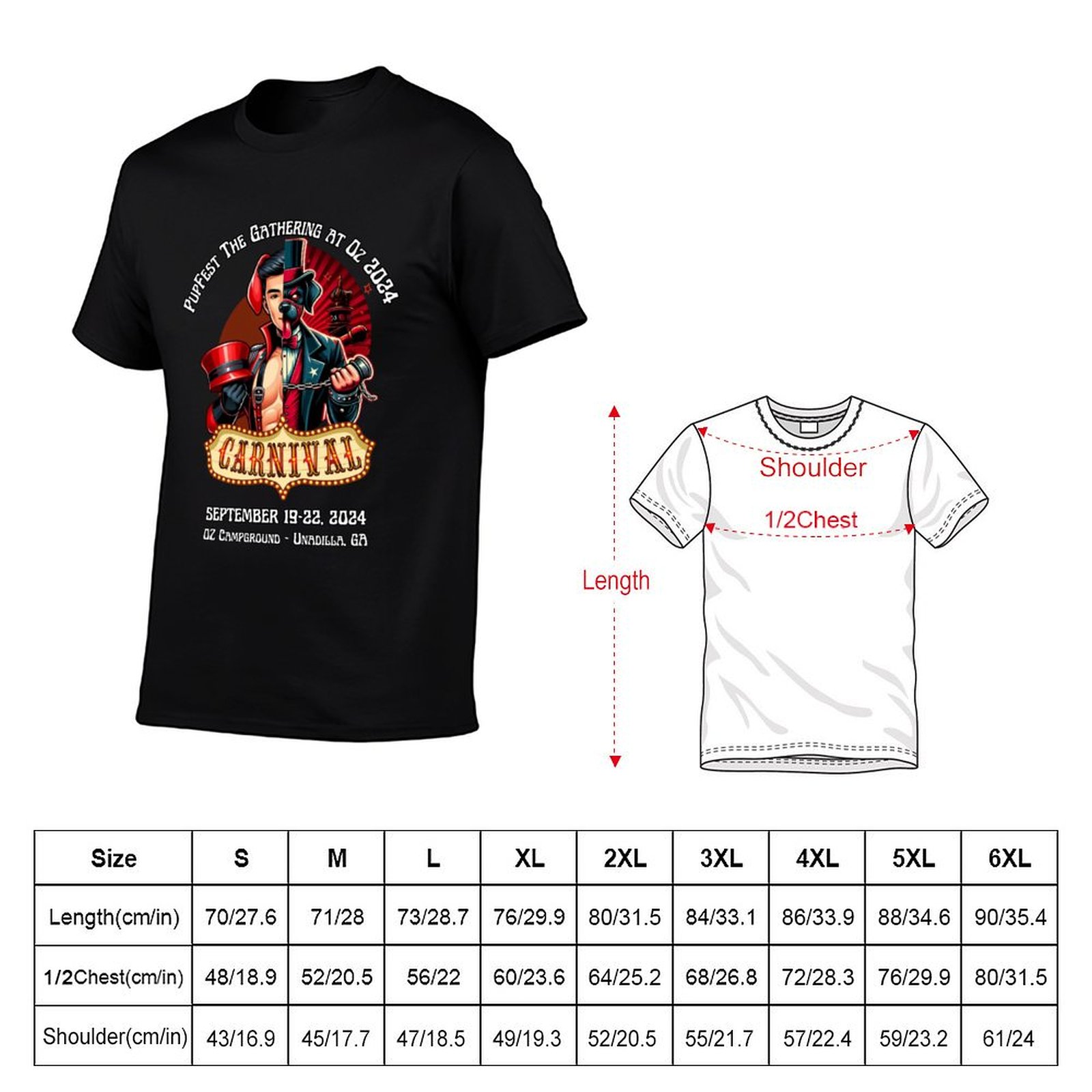 T-shirt con logo PupFest 2024, - Running Gear Logos recensione e prezzo