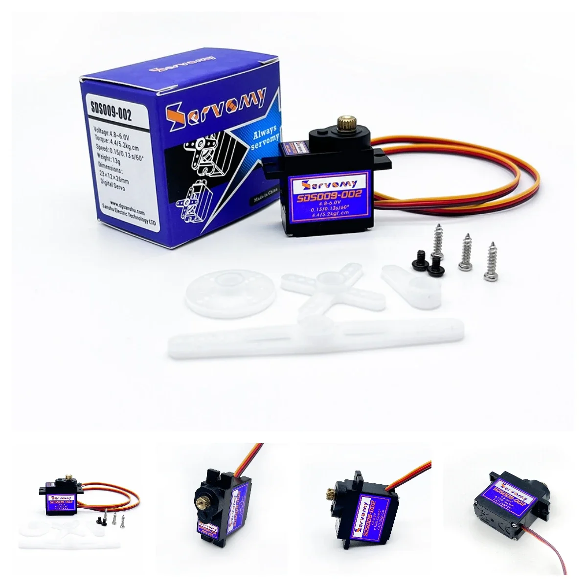 4 pezzi Servomy SDS009-02 Serv - Running Gear Car recensione e prezzo