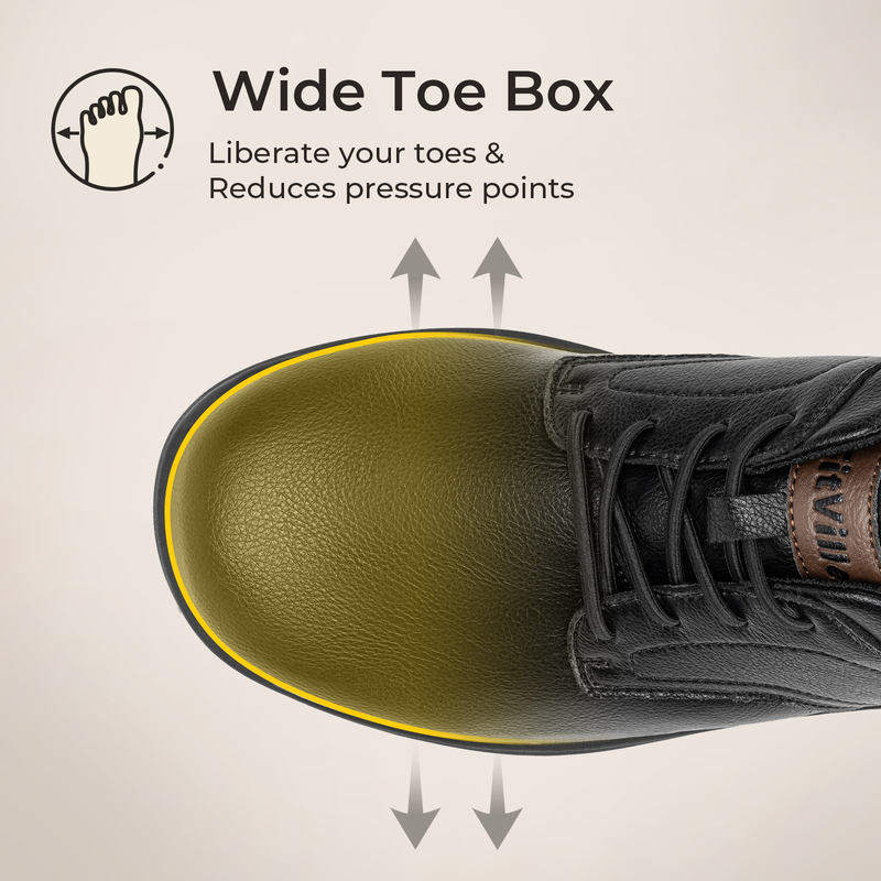 Scarpe Casual da Uomo in Pelle - Insole Arch Support recensione e prezzo